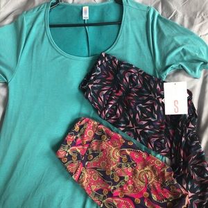 NWT Lularoe bundle! Small perfect, two OS Leggings